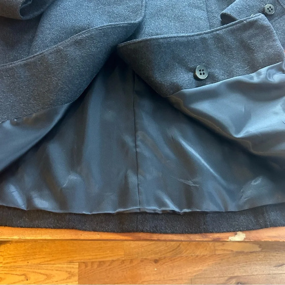 Jones New York Classic Wool Jacket Women's 12P Gray - Picture 5 of 16